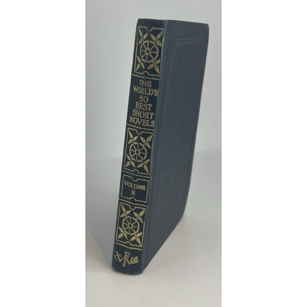 Antique The World's 50 Best Short Novels Volume II Hardcover Vintage Anthology